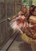 Edgar Degas Dancer at Background Spain oil painting reproduction